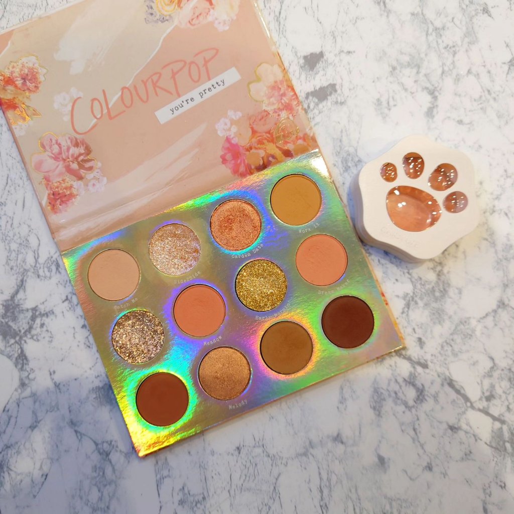 Eye Palette-Sweet Talk/ColourPop/アイシャドウパレットを使ったクチコミ（3枚目）