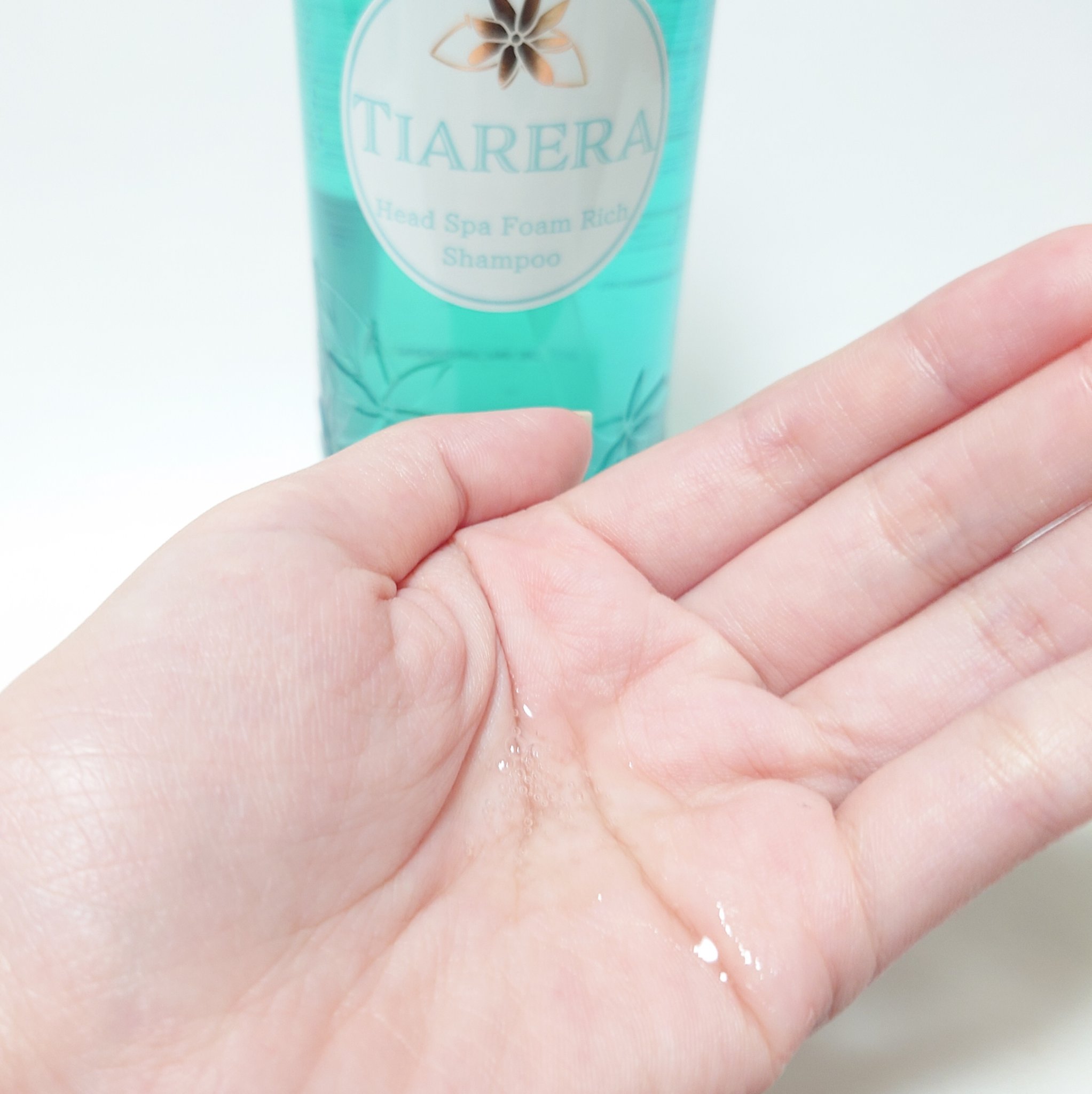 ヘッドスパフォームリッチシャンプー／ディープスパリペアトリートメント/TIARERA/市販シャンプーを使ったクチコミ（2枚目）