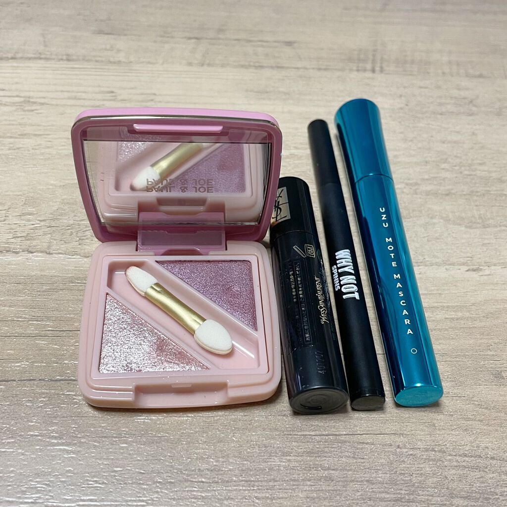 WHY NOT SPINNS リキッドアイライナー ブラック/DAISO/リキッドアイライナーを使ったクチコミ（2枚目）