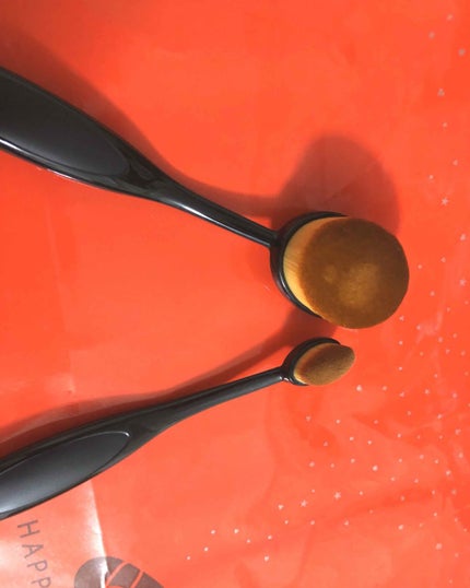 春姫 ファンデーションブラシ/DAISO/メイクブラシを使ったクチコミ(1枚目)