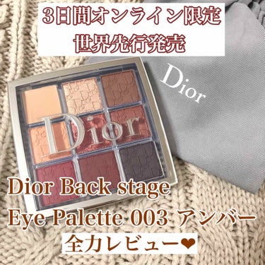 ディオール バックステージ アイ パレット/Dior/パウダーアイシャドウを使ったクチコミ（1枚目）