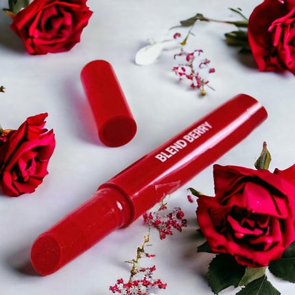ブレンドベリー リップバルーン 009 ほてりレディロゼ/BLEND BERRY/口紅を使ったクチコミ(2枚目)