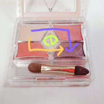 【旧品】パーフェクトスタイリストアイズ/キャンメイク/アイシャドウパレットを使ったクチコミ(2枚目)