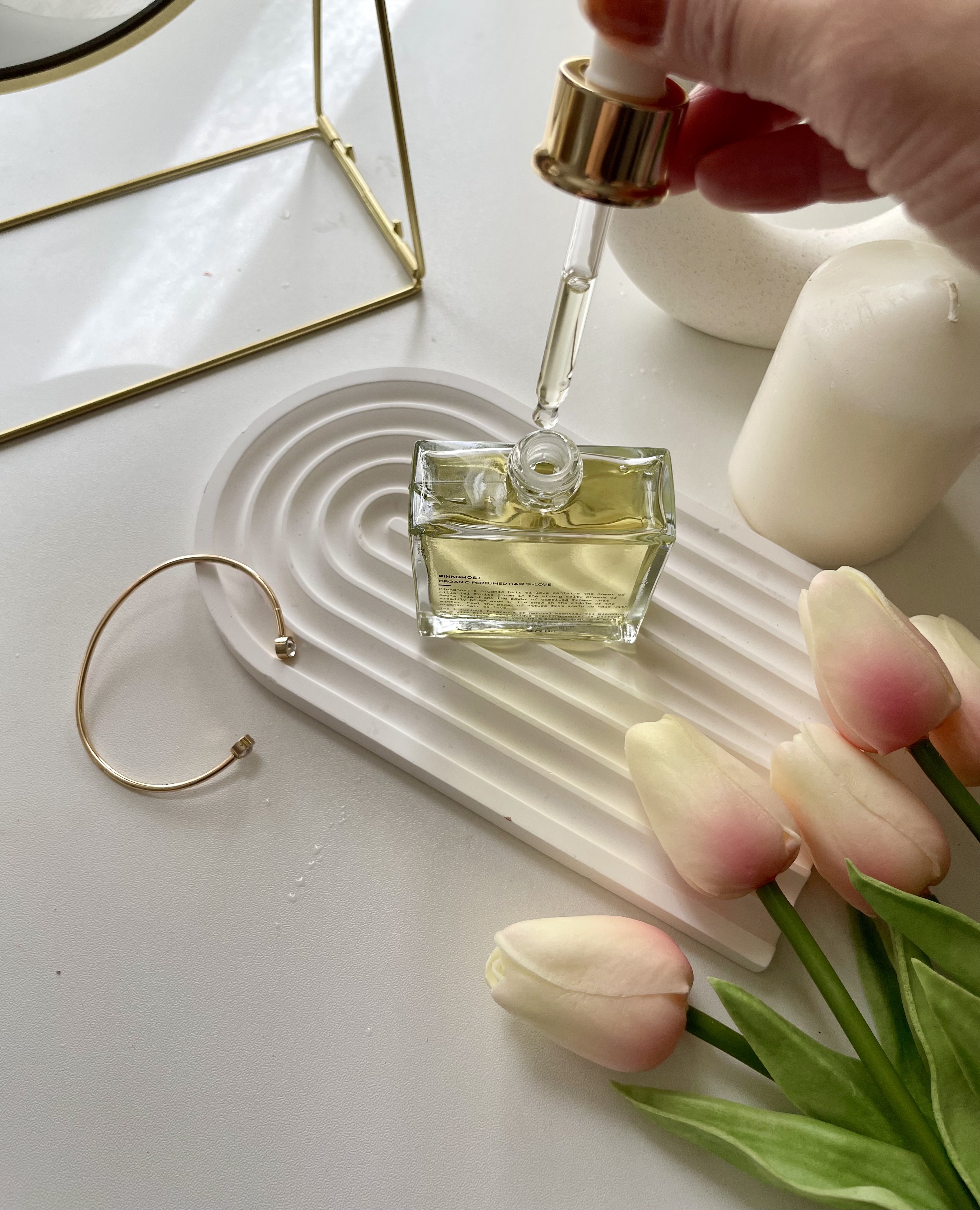 オーガニックヘアシロップ/PINKGHOST/ヘアオイルを使ったクチコミ（2枚目）