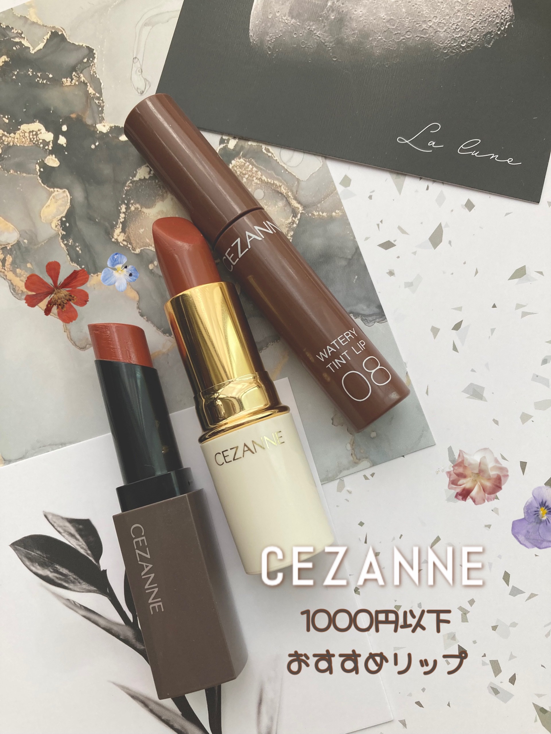 ラスティング リップカラーN/CEZANNE/口紅を使ったクチコミ（1枚目）