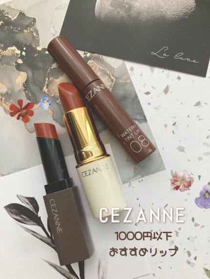 ラスティング リップカラーN/CEZANNE/口紅を使ったクチコミ(1枚目)