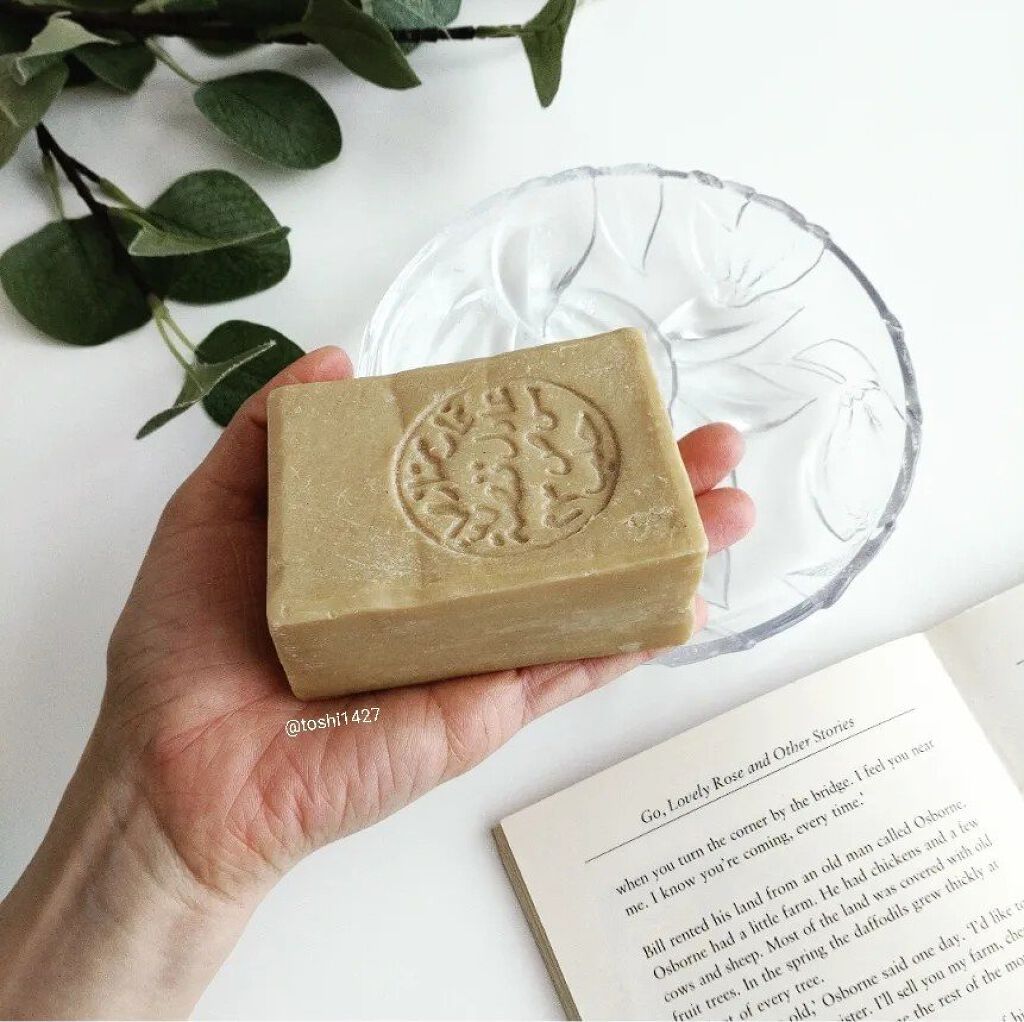 アレッポの石鹸＜ノーマル＞/アレッポの石鹸/洗顔石鹸を使ったクチコミ（3枚目）