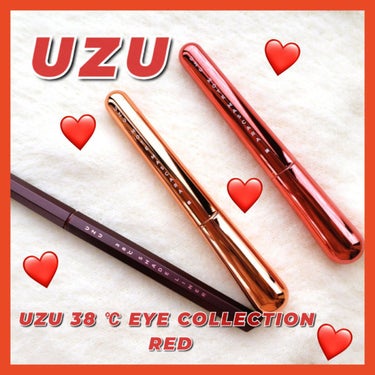 38℃ シェード ライナー SHEER RED/UZU BY FLOWFUSHI/リキッドアイライナーを使ったクチコミ（1枚目）