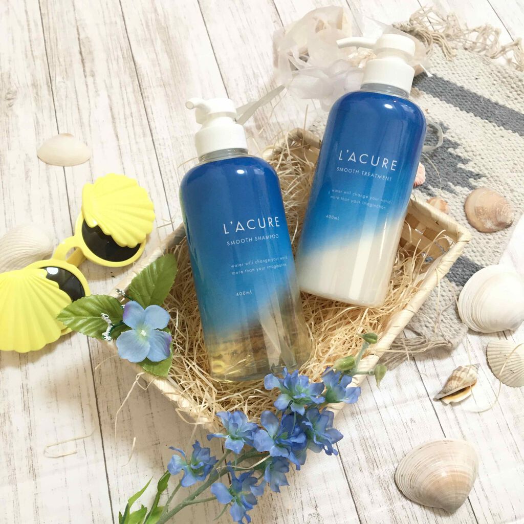 スムースシャンプー/スムーストリートメント/L'ACURE/市販シャンプーを使ったクチコミ(1枚目)