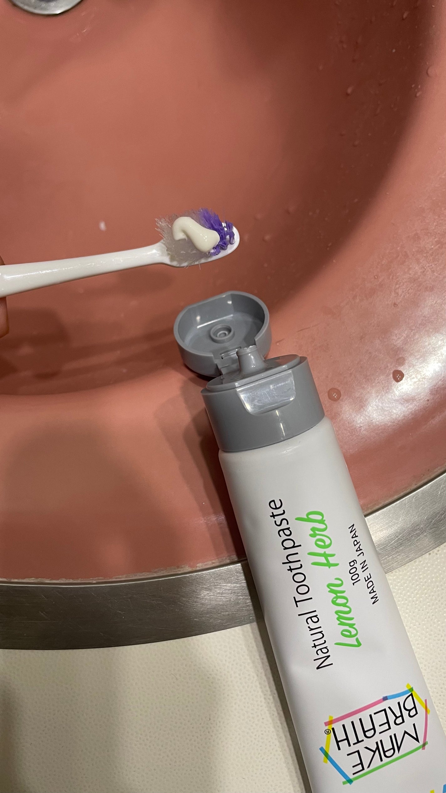 メイクブレス ハミガキ/MAKE BREATH/歯磨き粉を使ったクチコミ(2枚目)