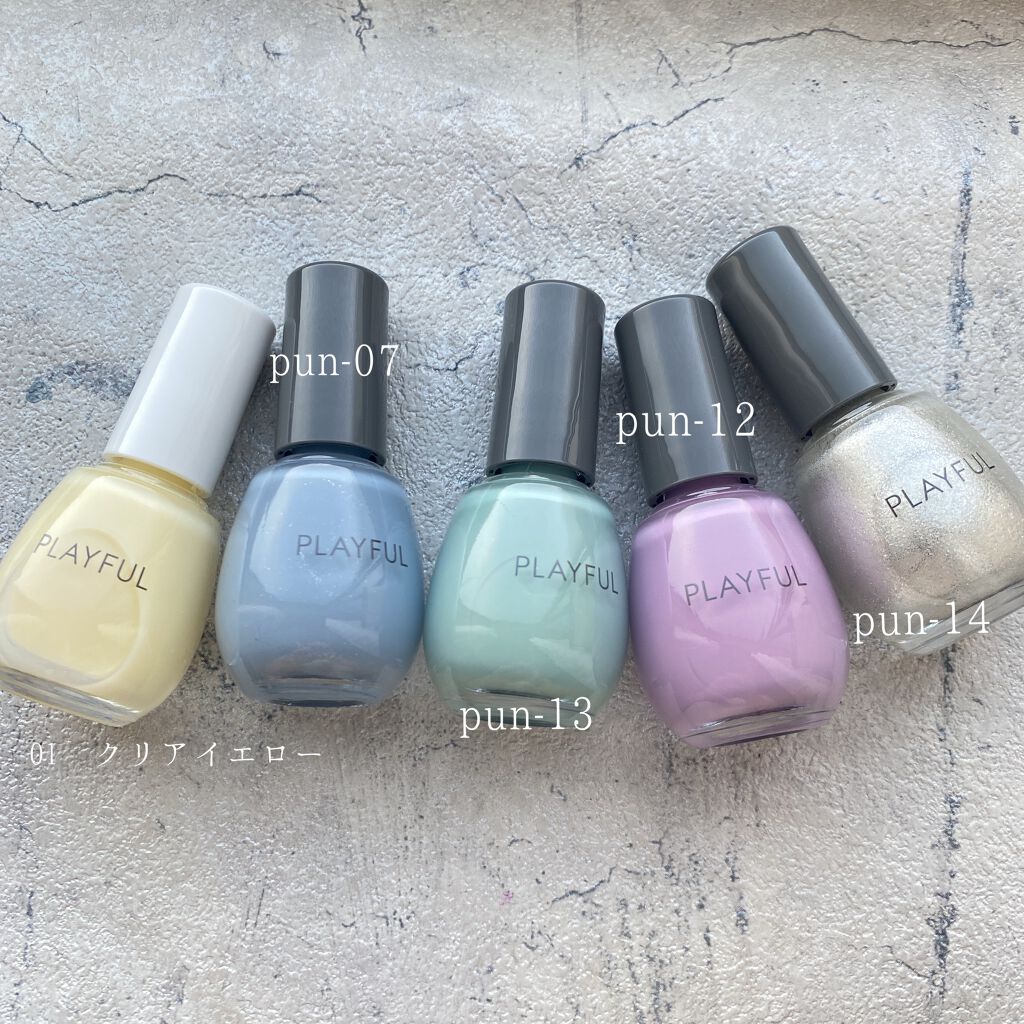 プレイフル コーディネートネイル/PLAYFUL/オールインワンネイルを使ったクチコミ(7枚目)