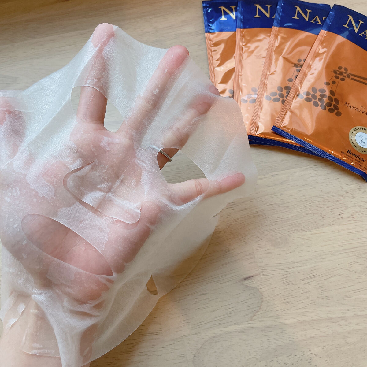 スキンシルキーマスクNT/花印(ハナジルシ)/シートマスク・パックを使ったクチコミ（3枚目）