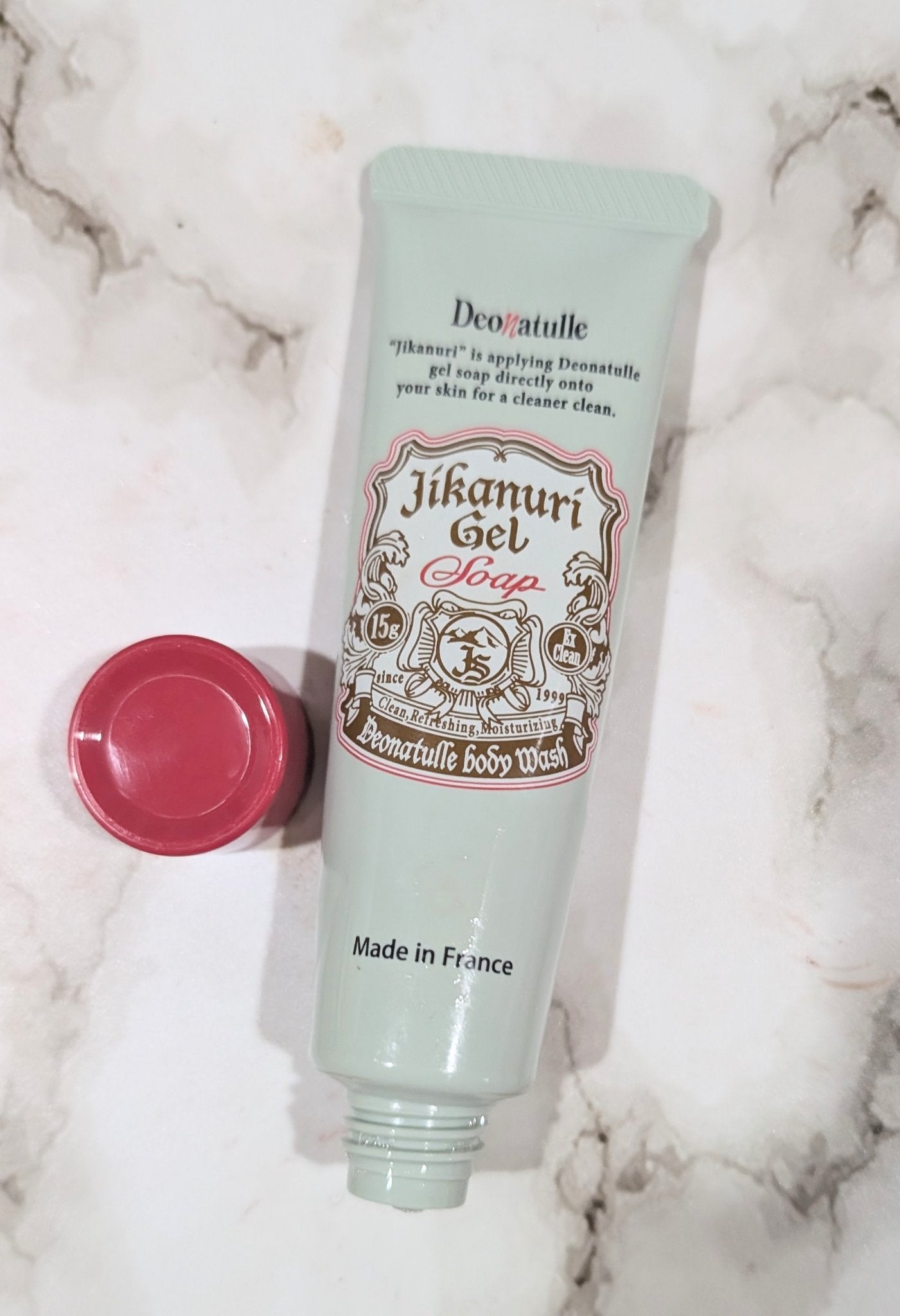 直ヌリジェル石けん/デオナチュレ/ボディソープを使ったクチコミ(1枚目)