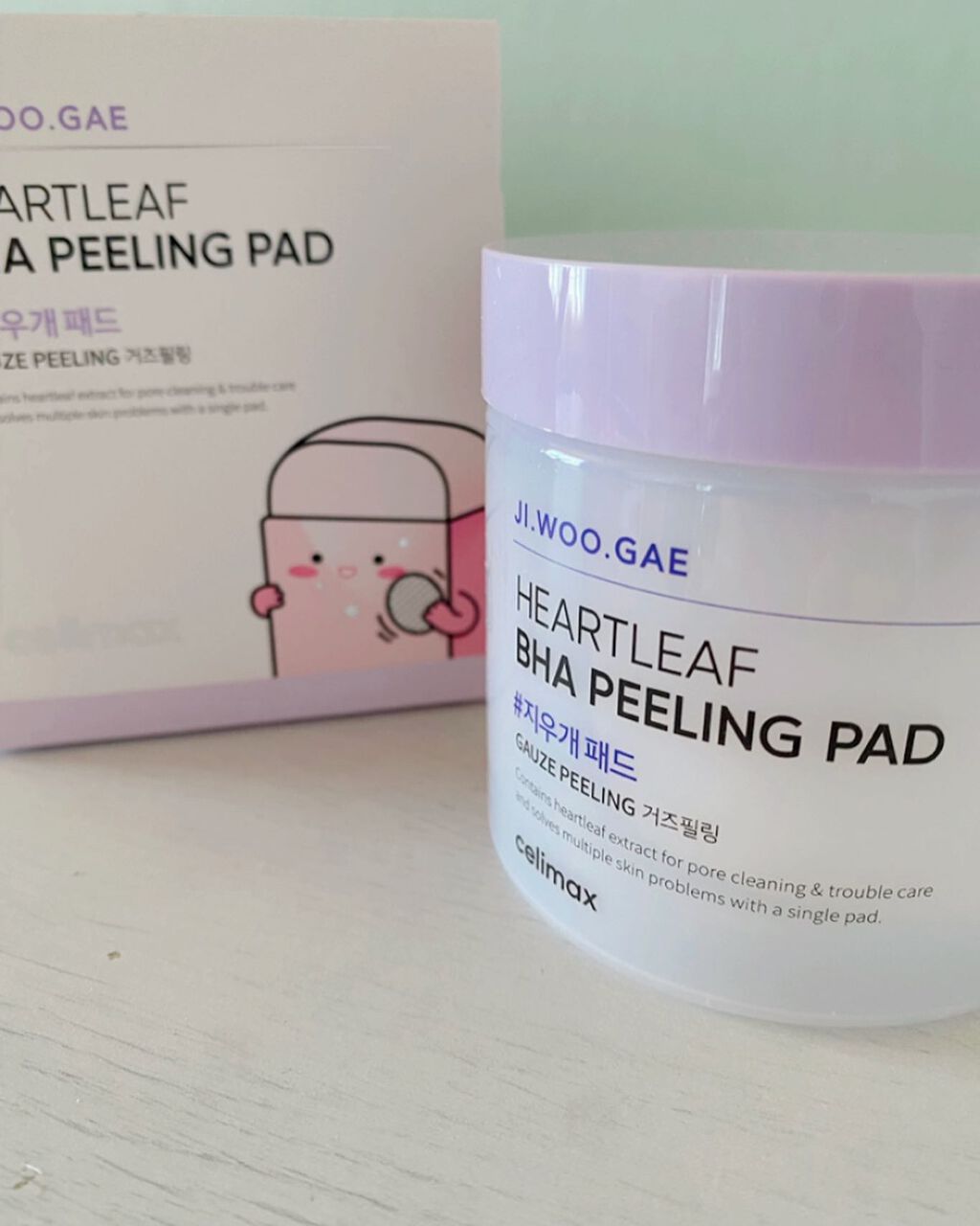 BHA消しゴムピーリングパッド/celimax/トナーパッドを使ったクチコミ(7枚目)