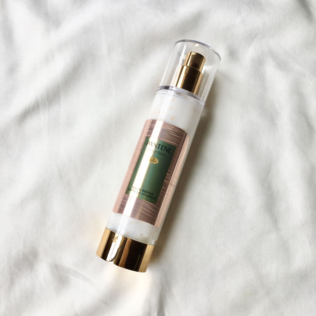 パンテーン エフォートレス クイック リペアー カプセル ヴィタミルク(洗い流さないトリートメント）/パンテーン/ヘアミルクを使ったクチコミ（2枚目）