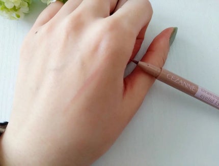 描くふたえアイライナー/CEZANNE/リキッドアイライナーを使ったクチコミ(2枚目)