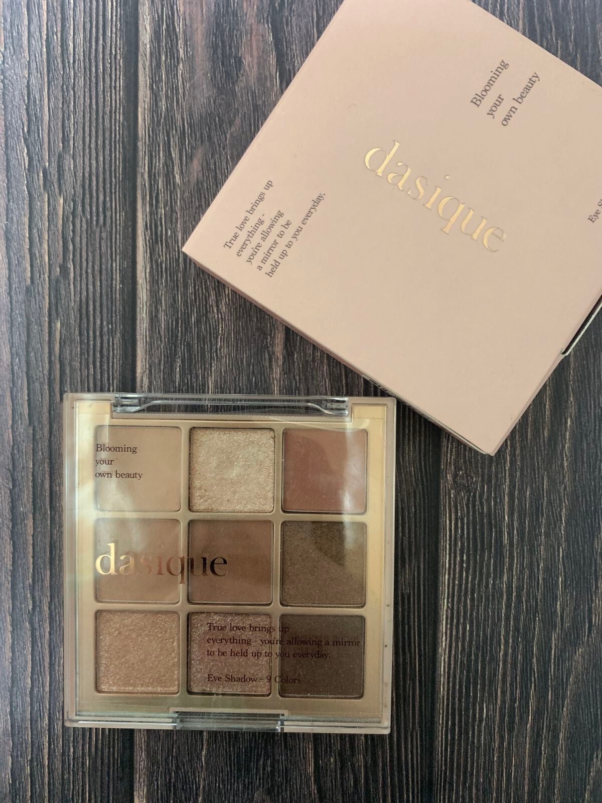 シャドウパレット/dasique/アイシャドウパレットを使ったクチコミ(1枚目)