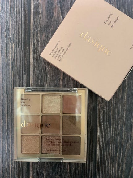 シャドウパレット/dasique/アイシャドウパレットを使ったクチコミ(1枚目)