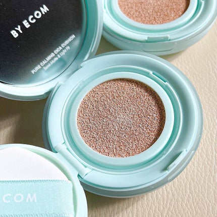 ピュアカーミングシカ クッションファンデーション/BY ECOM/クッションファンデーションを使ったクチコミ(1枚目)