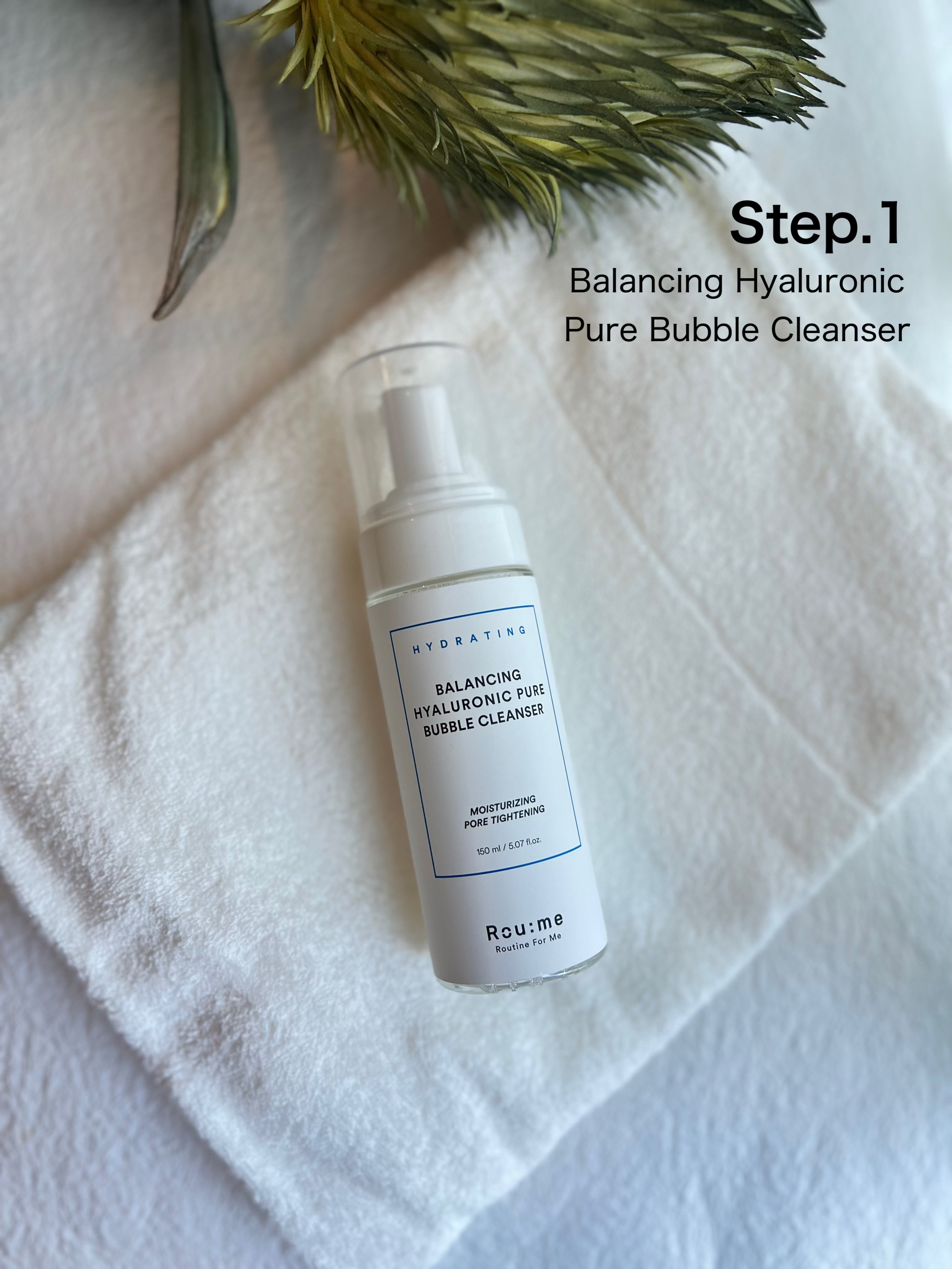 バランシング ヒアルロニック ピュア トナー/Roume/化粧水を使ったクチコミ（2枚目）