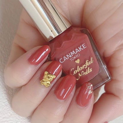 カラフルネイルズ/キャンメイク/マニキュアを使ったクチコミ(5枚目)