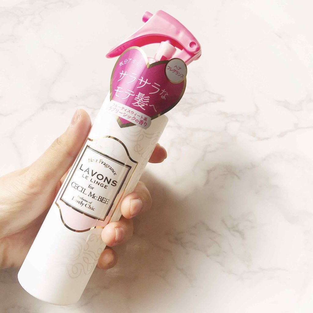 ラボン for CECIL MACBEE セシルマクビー ヘアフレグランスミスト ラブリーシック/ラボン/ヘアミストを使ったクチコミ（3枚目）