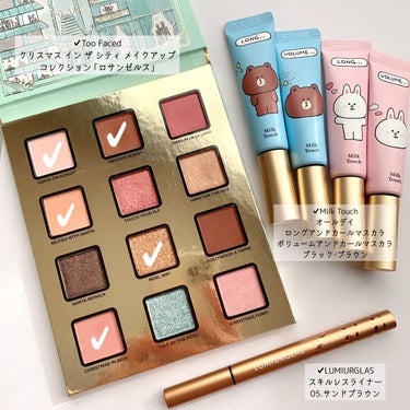 クリスマス イン ザ シティ メイクアップコレクション/Too Faced/メイクアップキットを使ったクチコミ（2枚目）