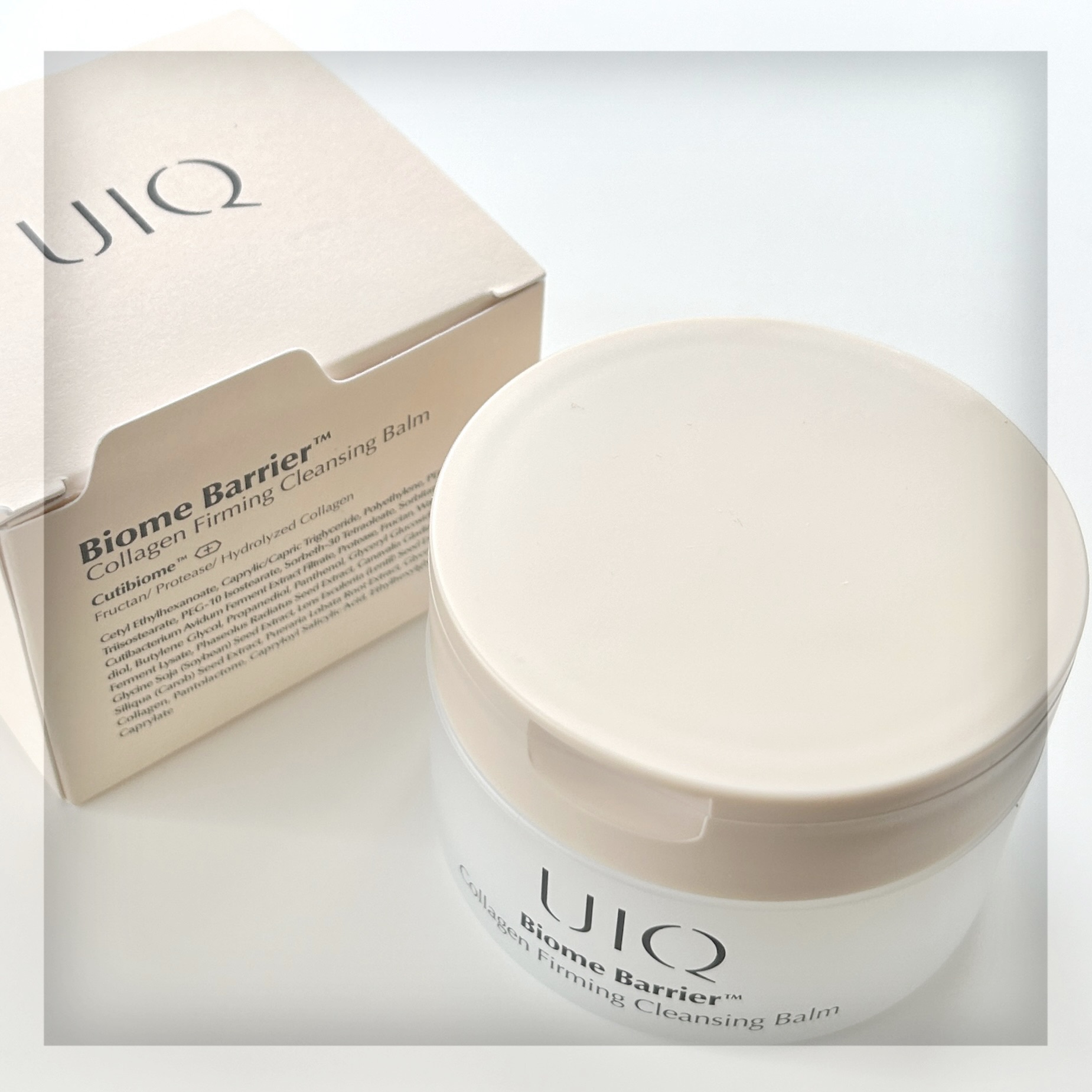 バイオームバリアコラーゲンファーミングクレンジングバーム/UIQ/クレンジングバームを使ったクチコミ（2枚目）