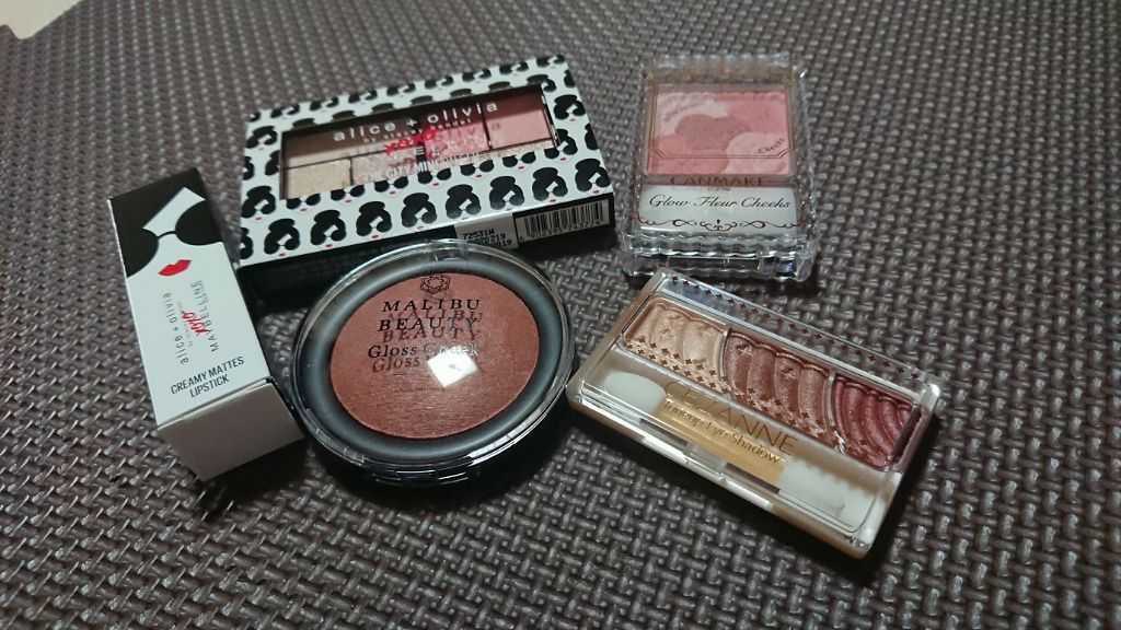 グロスチーク/マリブビューティー/パウダーチークを使ったクチコミ（1枚目）