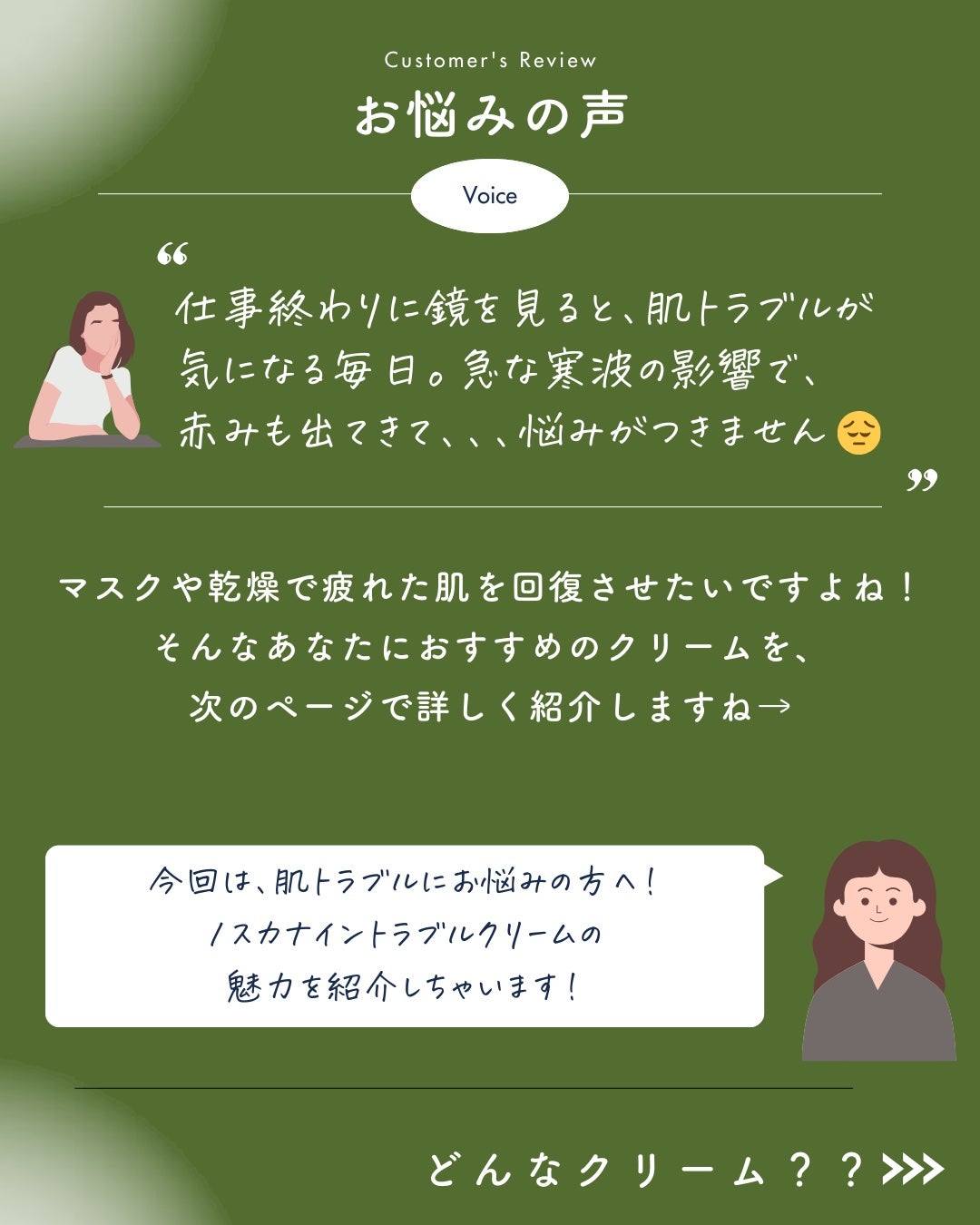 ノスカナイン トラブルクリーム/FATION/フェイスクリームを使ったクチコミ(2枚目)