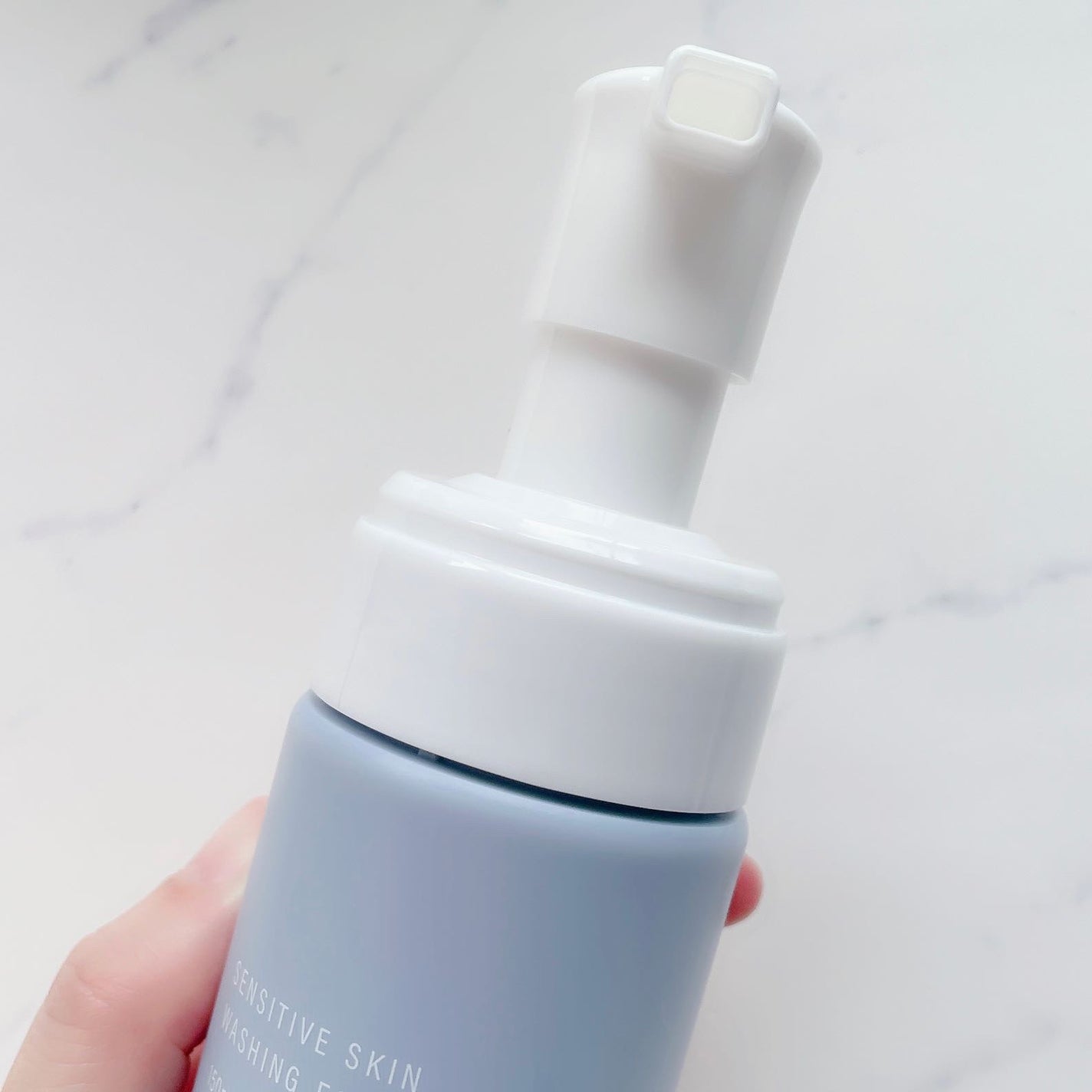 センシティブ スキン ウォッシングフォーム/OSAJI/泡洗顔を使ったクチコミ(4枚目)