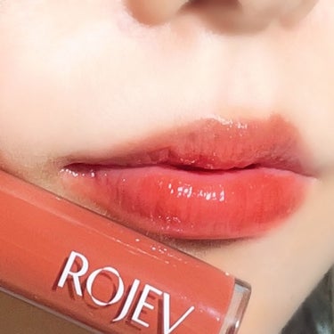 LIP PLUMPER GLAZE TINT/ROJEV/口紅を使ったクチコミ（3枚目）