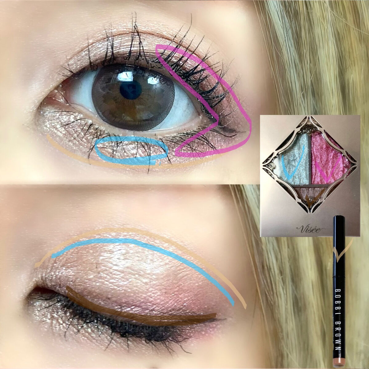 ロングウェア クリーム シャドウ スティック/BOBBI BROWN/スティックアイシャドウを使ったクチコミ（3枚目）