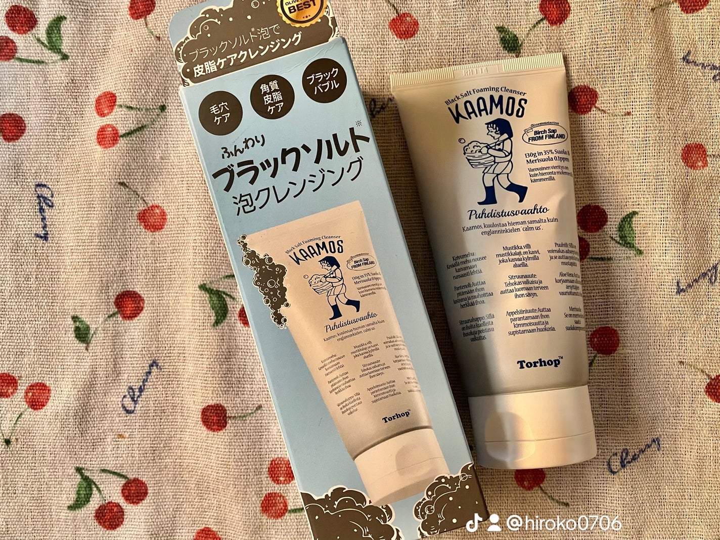 ブラック泡クレンザ/Torhop/泡洗顔を使ったクチコミ(2枚目)