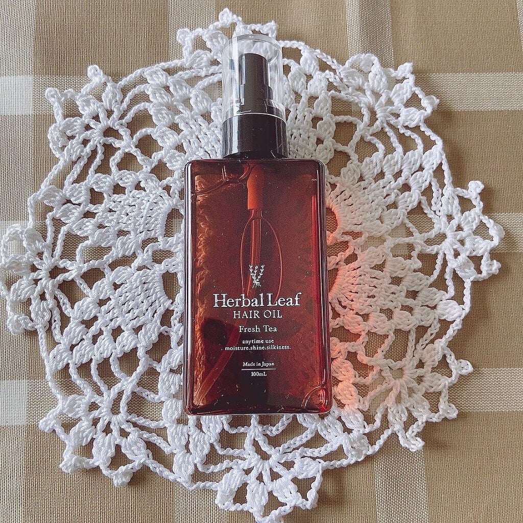オーガニックヘアオイル フレッシュティーの香り/ハーバルリーフ/ヘアオイルを使ったクチコミ(1枚目)