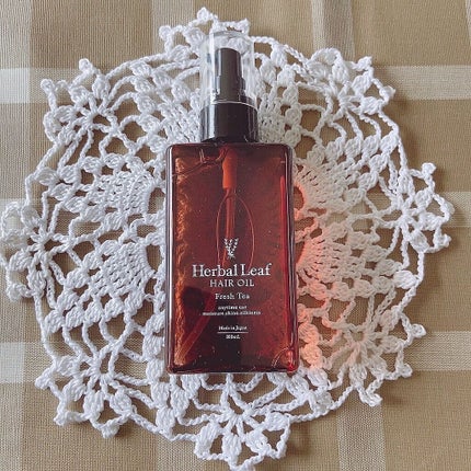 オーガニックヘアオイル フレッシュティーの香り/ハーバルリーフ/ヘアオイルを使ったクチコミ(1枚目)