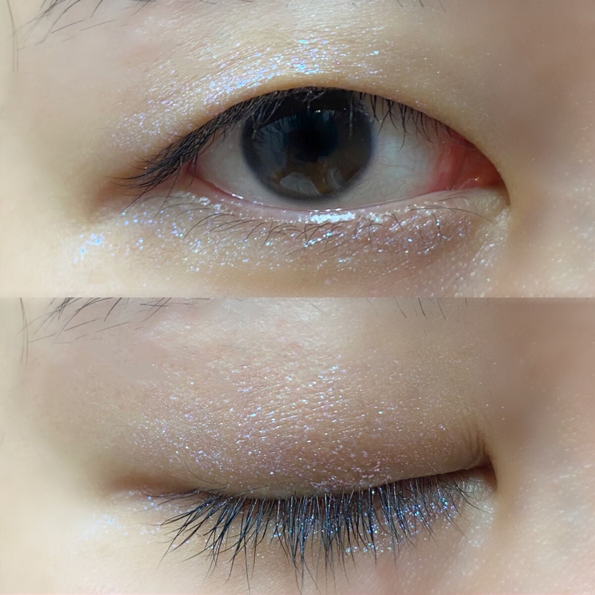 グリッターリキッドアイシャドウ/aZTK/リキッドアイシャドウを使ったクチコミ(6枚目)