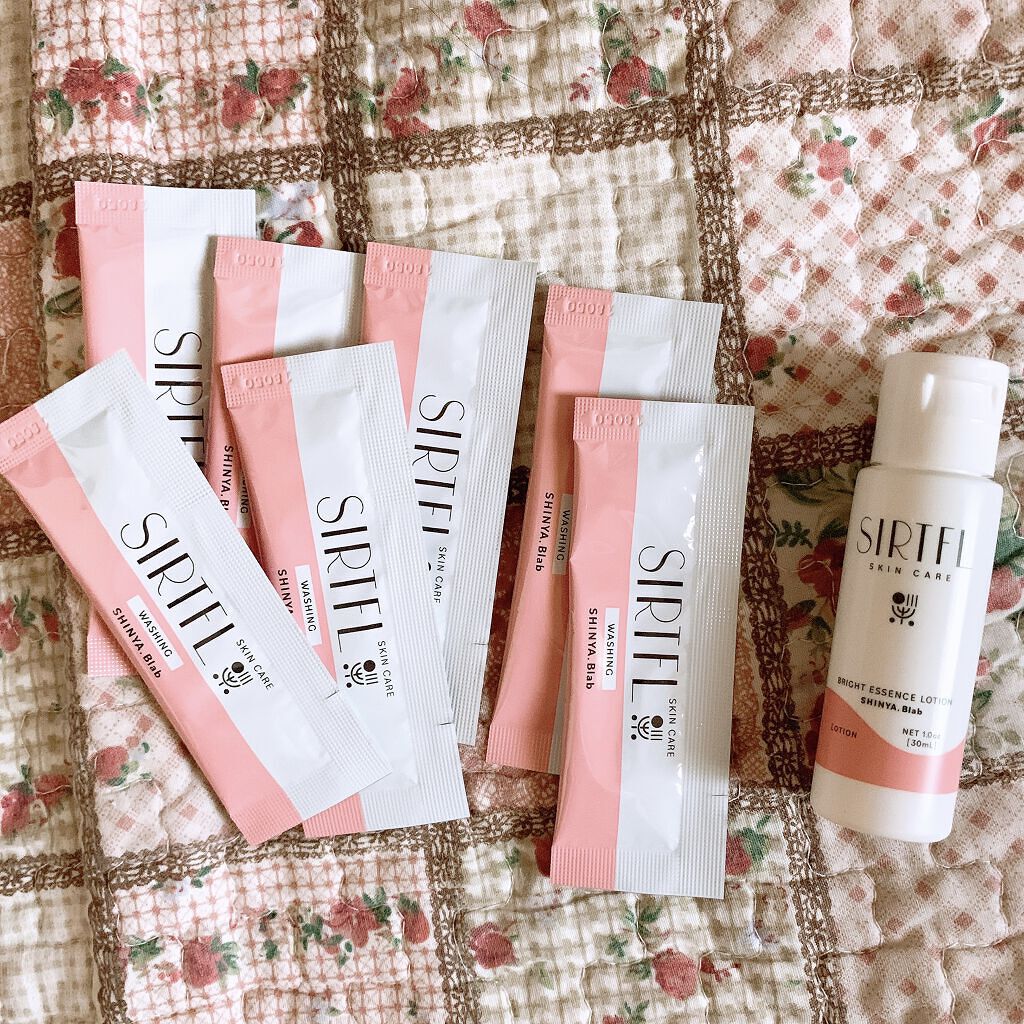 SIRTFL ブライトアップ トライアルセット/SIRTFL/トライアルキットを使ったクチコミ（2枚目）