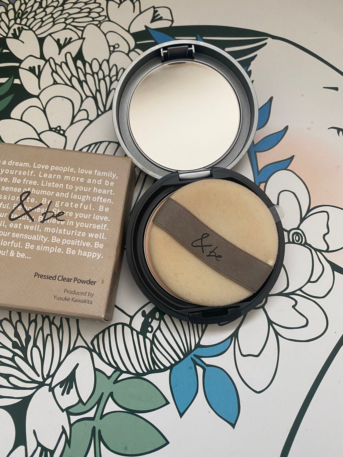 プレストクリアパウダー/&be/プレストパウダーを使ったクチコミ(2枚目)