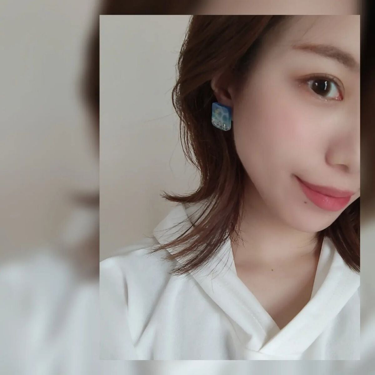 ベアブラッシャー パフ付き/フォレンコス/パウダーチークを使ったクチコミ(7枚目)