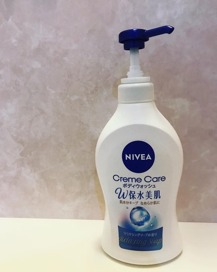 クリームケア ボディウォッシュ W保水美肌 リラクシングソープの香り/ニベア/ボディソープを使ったクチコミ(1枚目)