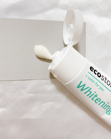 トゥースペースト<ホワイトニング>/ecostore/歯磨き粉を使ったクチコミ(4枚目)