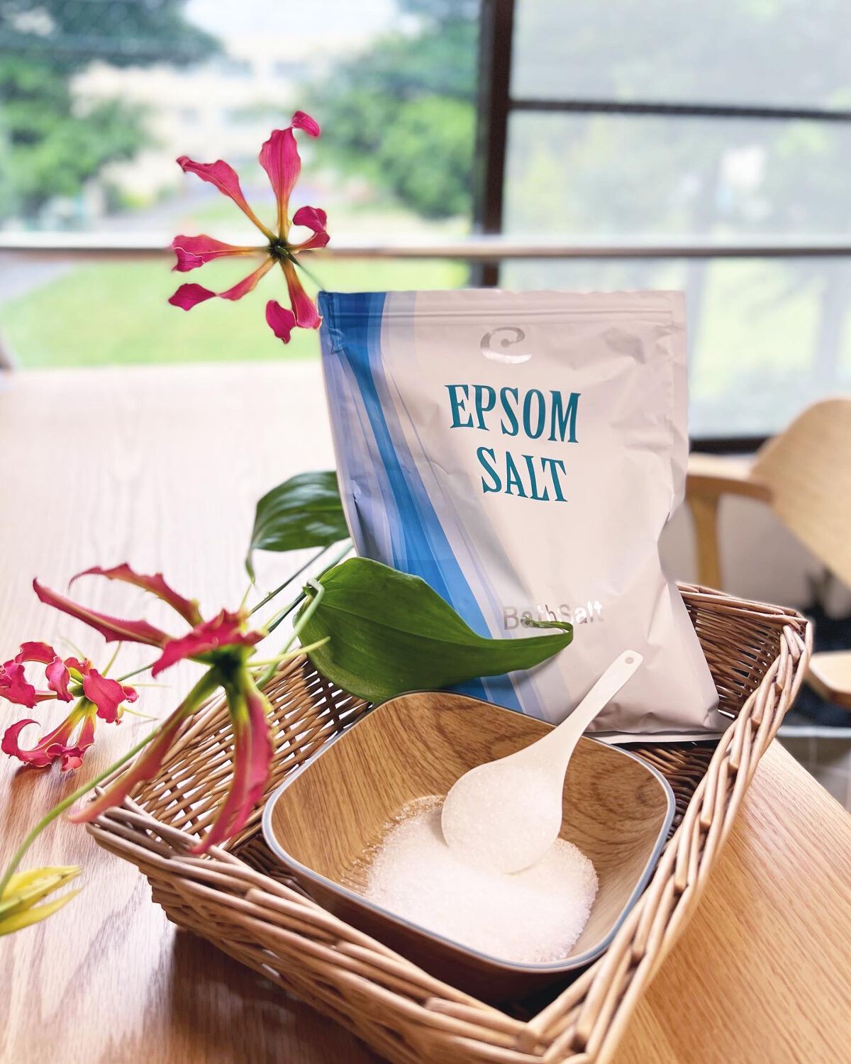 Epsom Salt (エプソムソルト) 国産(岡山県産)/EARTH CONSCIOUS (アースコンシャス)/無機塩系入浴剤を使ったクチコミ(1枚目)