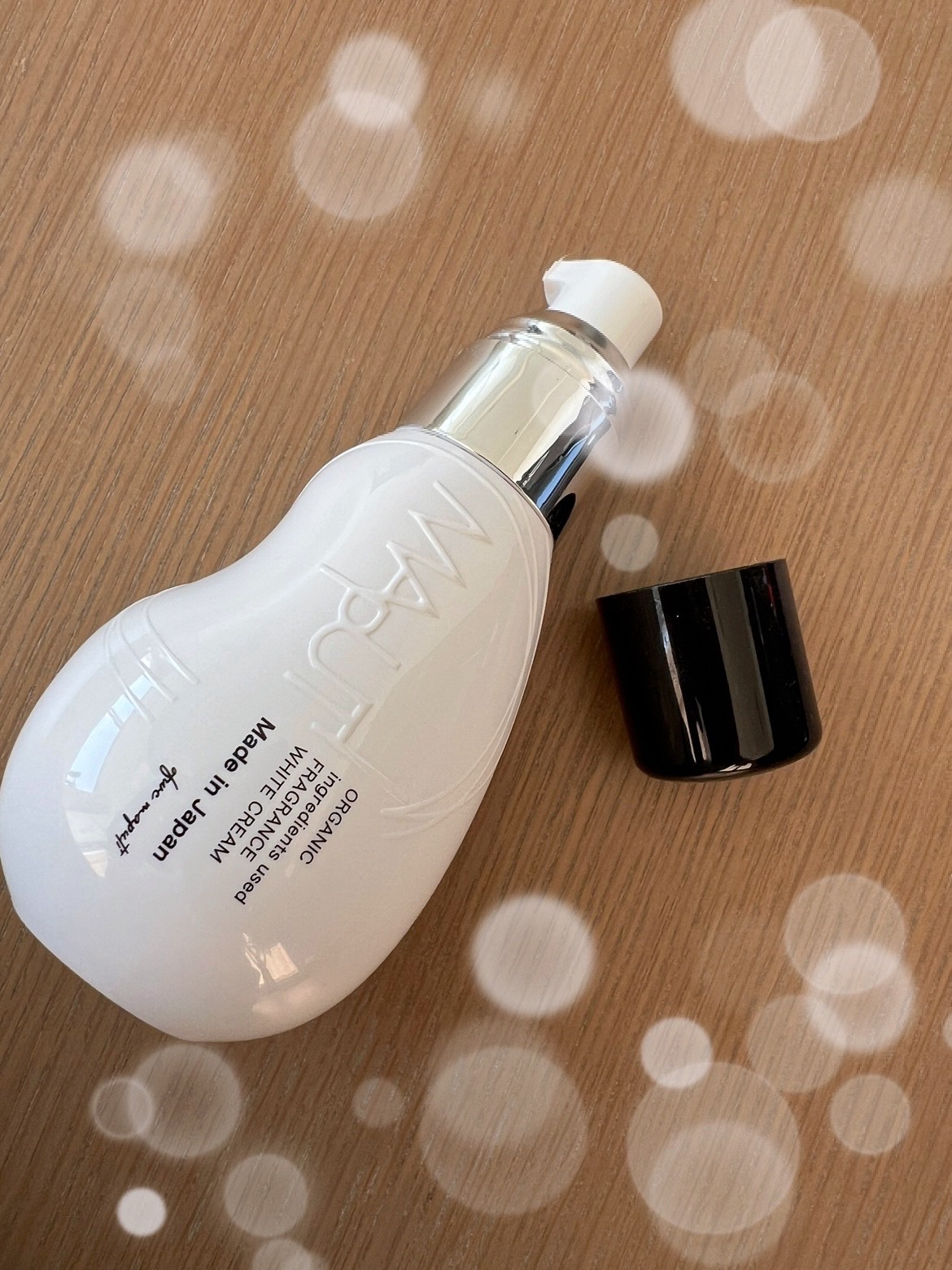 オーガニックフレグランスホワイトクリーム/MAPUTI/デリケートゾーンケアを使ったクチコミ（2枚目）