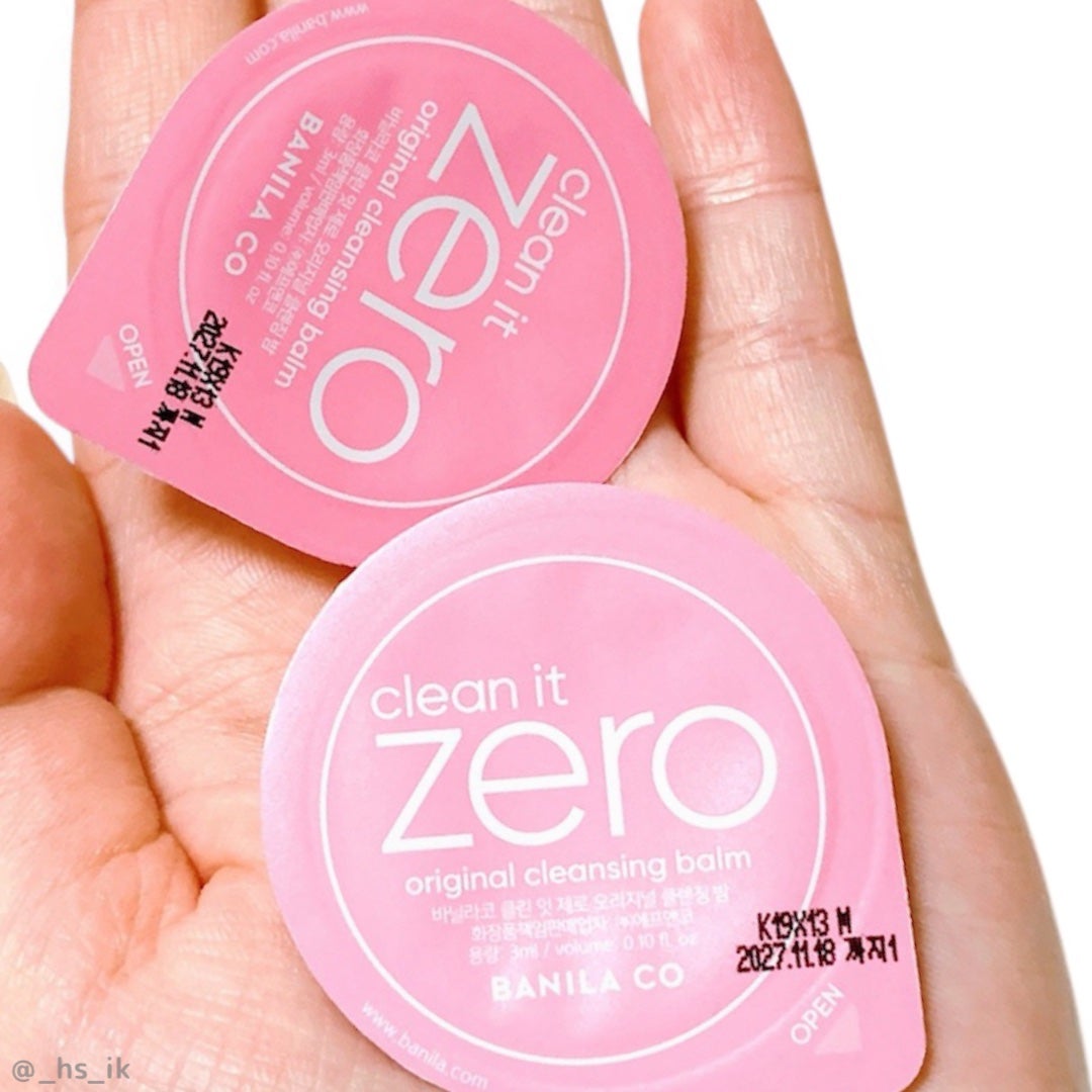 クリーンイットゼロ クレンジングバームトラベルオリジナルセット/BANILA CO/クレンジングバームを使ったクチコミ(2枚目)
