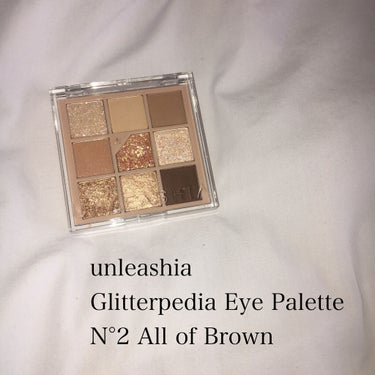 unleashia グリッターペディアアイパレットのクチコミ「【unleashia Glitterpedia Eye Palette N°2 All of .....」（1枚目）