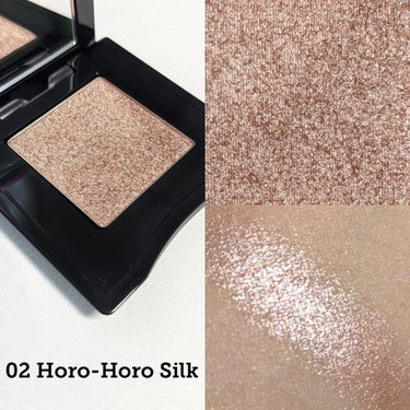 ポップ パウダージェル アイシャドウ 02 Horo-Horo Silk/SHISEIDO/パウダーアイシャドウを使ったクチコミ（3枚目）