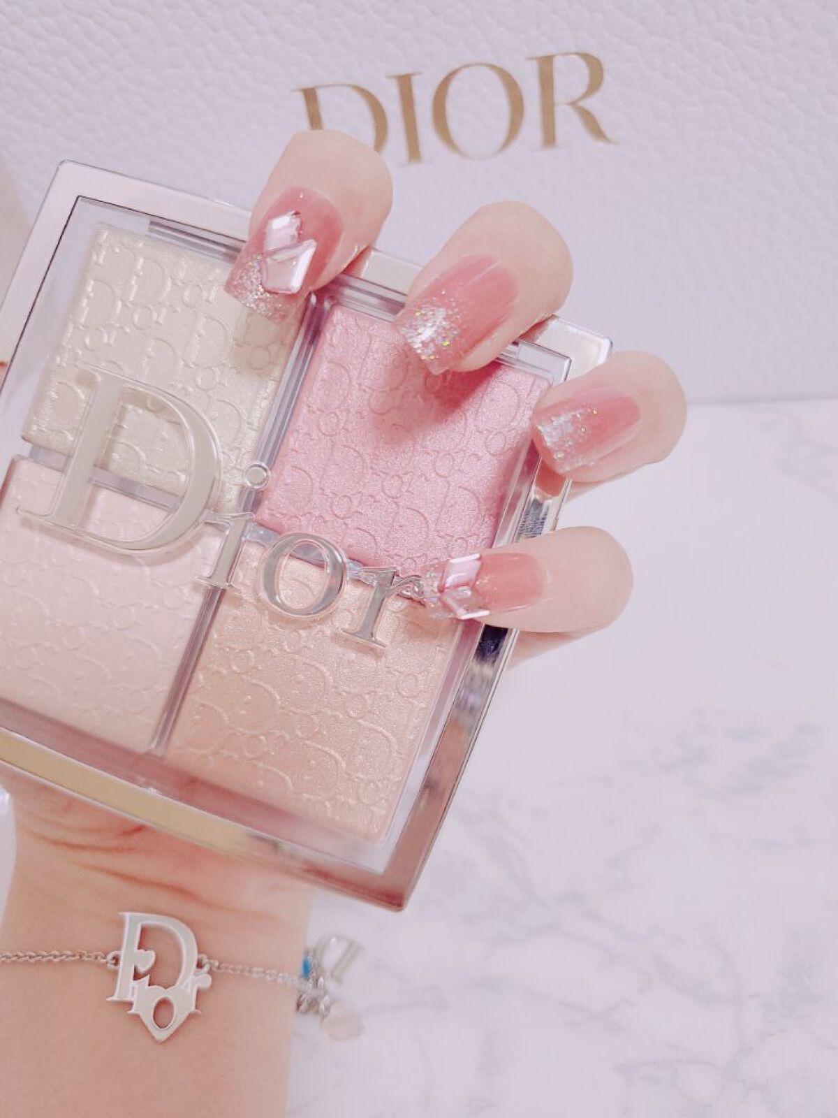 【旧】ディオール バックステージ フェイス グロウ パレット/Dior/ハイライトを使ったクチコミ（1枚目）