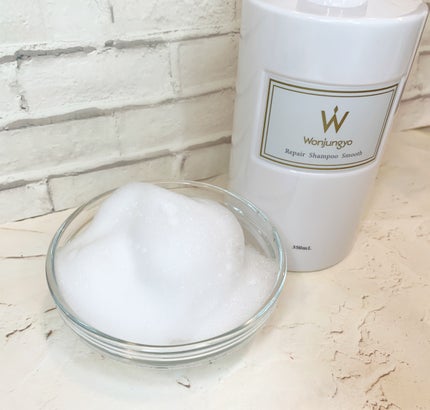 ウォンジョンヨ リペアシャンプー スムース/リペアトリートメント スムース/Wonjungyo/市販シャンプーを使ったクチコミ(3枚目)