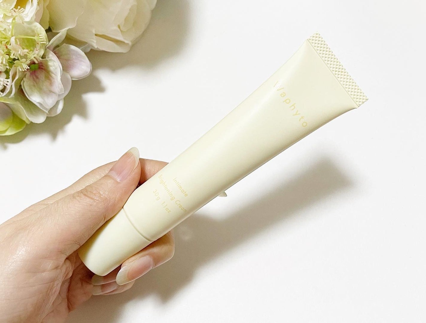 インティメイト ブライトニングクリーム/Waphyto/デリケートゾーンケアを使ったクチコミ(4枚目)